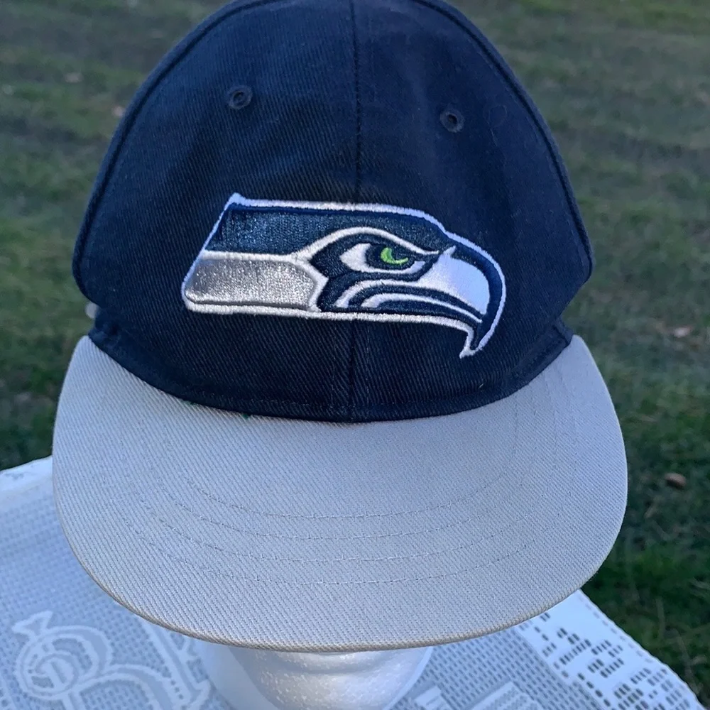 K J Wright -  Autographed Kids Cap Seattle Seahawks Kids Cap Pre owned